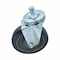 Bk Resources 5-inch Threaded Stem Casters, Gray Rubber Wheels, Top Lock Brake, 300lb Capacity, 4PK 5SBR-5ST-GR-PS4 - alternate 3